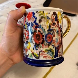Anthropologie Fox and the Hare coffee mugs